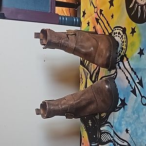 Lucky Brand Leather Booties